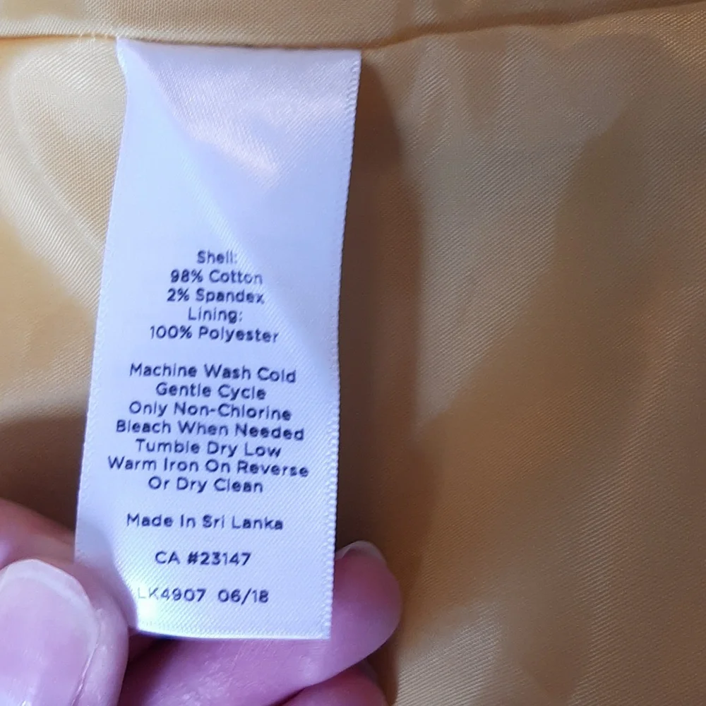 Mustard corduroy blazer - Picture 11 of 11